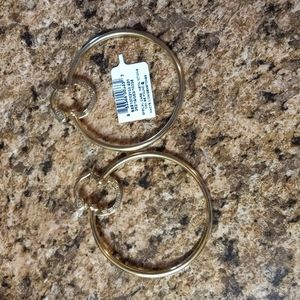 Simone I Smith..aka sis loves purple Love Hoop Earrings